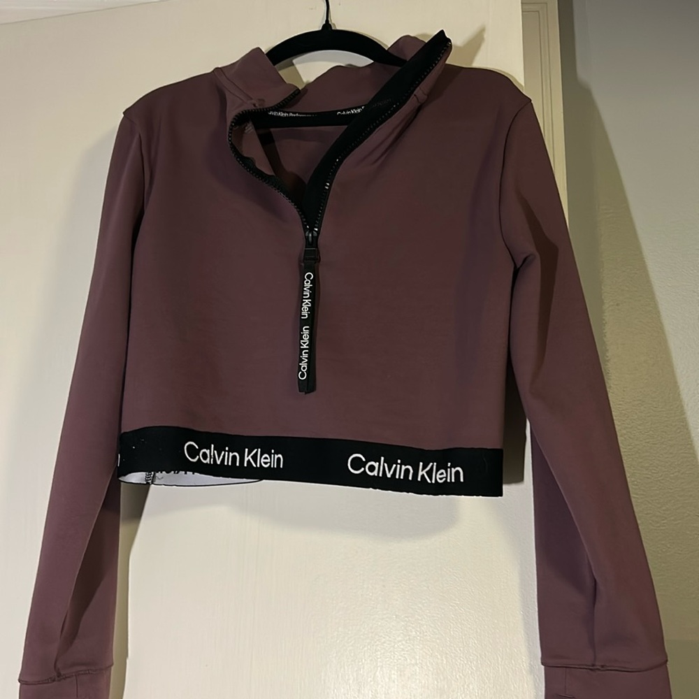 Calvin Klein cropped hoodie